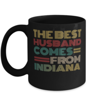 The Best Husband Comes From Indiana Best gifts for him, Gift Idea Mug To My  - £14.39 GBP