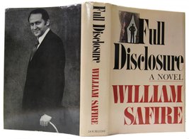 Full disclosure: A novel [Hardcover] Safire, William - £2.29 GBP