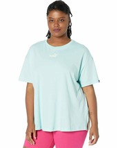 Puma Ladies Power Elongated Relaxed Fit Crew Short Sleeve Tee, Plus Size 2X - £14.76 GBP