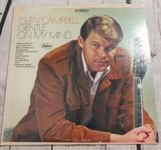 Glen Campbell-Gentle On My Mind-1967 Stereo LP Record Vinyl LP-Capitol-S... - $8.32