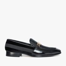 The Pontalto Leather Men Shoe Black Bit Loafer image 2