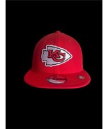 Kansas City Chiefs NFL 9Fifty New Era Hat Trucker Mesh Snapback FlatBill... - €21,42 EUR