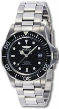 Invicta 8926 Mens Stainless Steel Pro Diver Black Dial Automatic Watch - £142.67 GBP