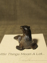 Ron Hevener Seal Figurine Miniature - $25.00