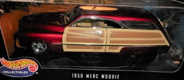 2000 Hot Wheels Collectibles 1:18 Scale 1950 Merc Woodie NIB - £23.97 GBP