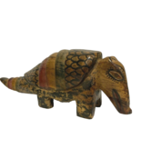 Artisan Hand Carved &amp; Painted  Guatemalan Wooden Armadillo  - $18.99