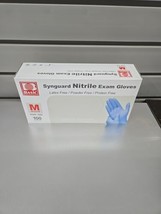 Basic Medical Blue Nitrile Exam Gloves - Latex-Free &amp; Powder-Free - NGPF... - £11.79 GBP