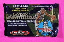 Rare 1999-2000 Skybox Dominion NBA Basketball Hobby Pack Exact Pack In Pics 6014 - £27.88 GBP