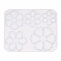 New Hanging Tags Resin Crafts UV Epoxy Flower Mold Silicone Mould Resin Molds Cr - £7.84 GBP