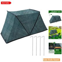 Compact Garden Shade Tent 32x13in - Sunblock Net for potted Plants with ... - $37.57