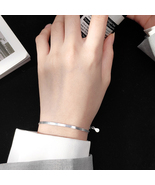 Sterling Silver Snake Chain Bracelet, 925 Silver - $35.00