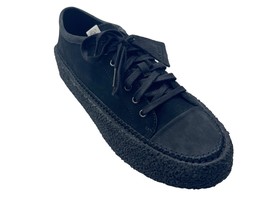 Clarks Originals Mens 11 Black Caravan Low Suede Crepe Sole Lace Up Sneaker - $141.55
