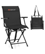 Goplus Hunting Chair, 360° Swivel Folding Hunting Blind Chair with Carry... - $5,101.39 MXN