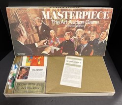 Masterpiece Board Game Art Auction Parker Brothers 1970 100% Complete Pa... - £96.86 GBP
