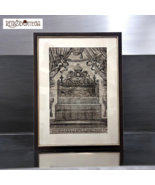 RARE Antique Print Saint Pellegrino King of Scotland Saint Blanc Duchy o... - $101.57