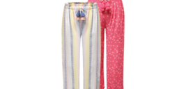 Two (2) Jessica Simpson™ Youth Size XS (5/6) ~ Pink Ditsy ~ Multi Striped Pants - £14.69 GBP
