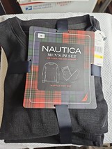 Nautica Waffle Knit Men&#39;s Pajama Set 2 Pc Long Sleeve Tee &amp; Jogger Mediu... - $463.05 MXN
