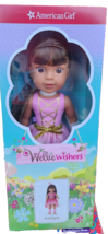 NEW American Girl Wellie Wishers Ashlyn Doll in Spring Dress - £43.77 GBP