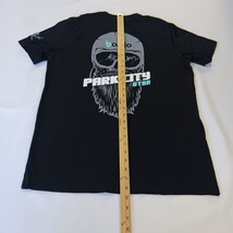 Banjo Park City Utah Men's Black Cotton Graphic T-Shirt Short Sleeve Size Large image 7