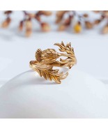 Bronze Adjustable Thistle Ring - $382.27 MXN
