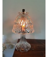 Princess House Table Desk Lamp Crystal Heritage Boudoir Night Light Vintage - £39.17 GBP