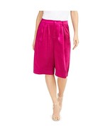 MSRP $60 INC Satin Gaucho Pants Cranberry Rose Pink Size 4 - $306.92 MXN