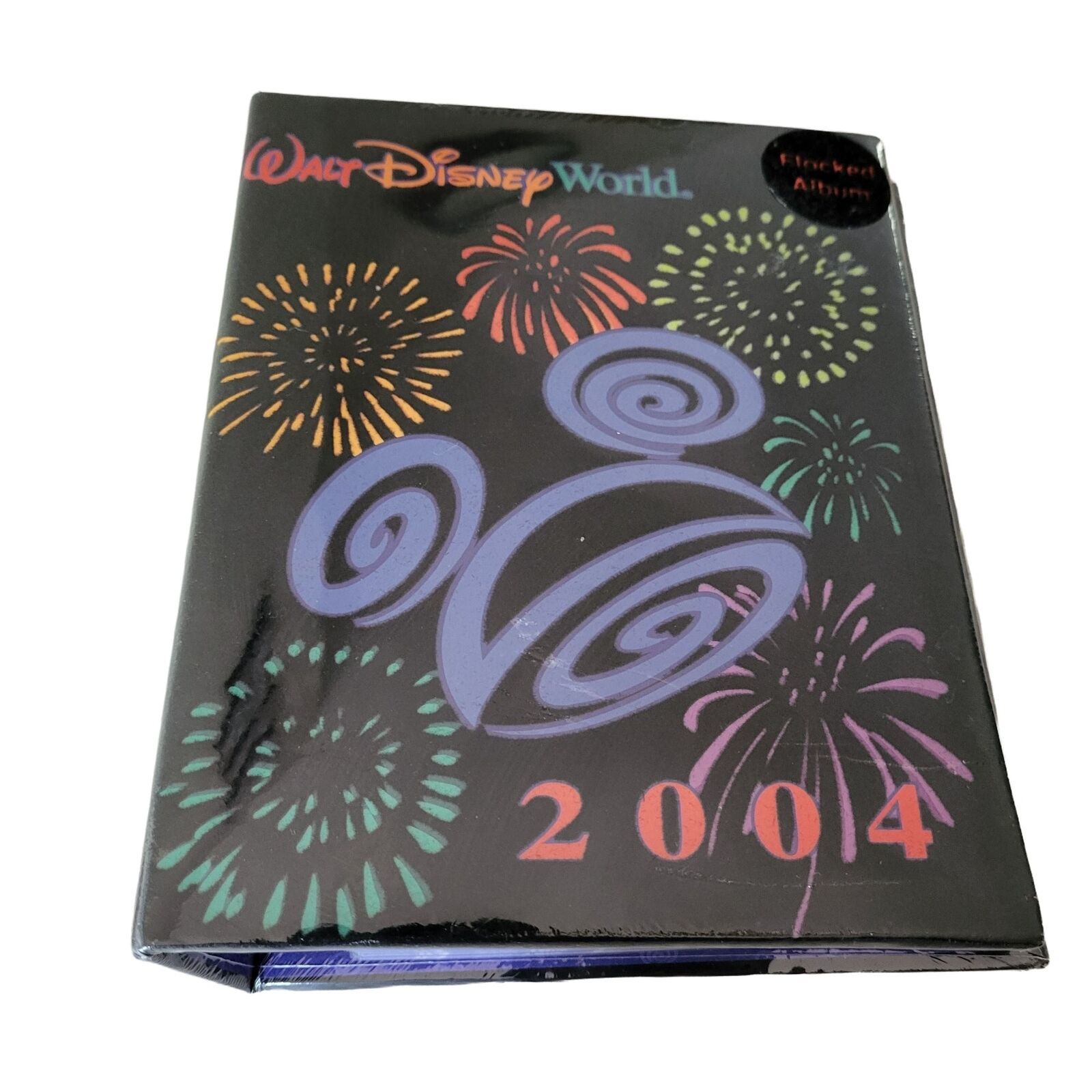 Walt Disney World Photo Album 2004 Flocked 50 pages Holds 100 4 x 6 in Pictures - $22.53