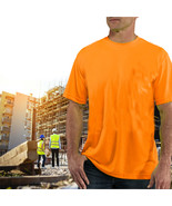 Radyan High Visibility Short Sleeve Safety T-Shirts, 100% Polyester - £11.00 GBP+