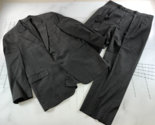Ralph Lauren Suit Mens 44L Suit Jacket 36x31 Pants Grey Cashmere Wool Wi... - $138.59