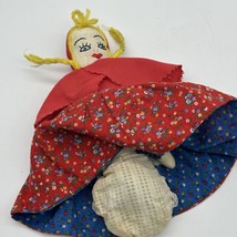 Vintage 70&#39;s Topsy Turvy Flip Doll Little Red Riding Hood Grandmother Wolf - £13.29 GBP
