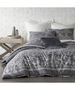 Levtex Home Belvedere Charcoal Queen Duvet Set - $1,214.89 MXN