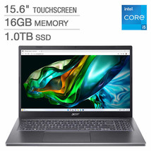 Acer Aspire 5 15.6” Touchscreen Laptop – 13th Gen Intel Core i5-1335U – 1080P –  - £511.12 GBP