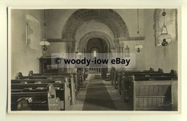 cu1799 - Inside the Church of St. Mary &amp; St. David, in Kilbeck -  Postcard - $3.81