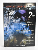 Rare Horror Classics 2 DVD Set 8 Movies Christmas Evil, House on Haunted Hill - £15.47 GBP
