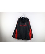 Vintage Mens 2XL Spell Out Ohio State University Pullover Windbreaker Ja... - $59.35