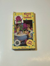 Barney in Concert VHS Sing Along Home Video Tape Ages 2-8 (1990) The Lyo... - £10.12 GBP