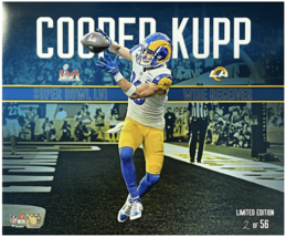 Cooper Kupp Unsigned Rams SB LVI Stylized 16&quot; x 20&quot; Photograph LE 56 - $45.99