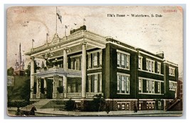 Elks Home Building Watertown South Dakota SD DB Postcard O17 - £2.33 GBP