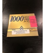 Vintage AOL version 7.0 CD 1000 free hours Sealed Gateway Warning - €17,19 EUR