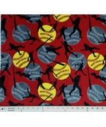Fleece Softballs Fastpitch Players Bats Red Sports Fleece Fabric Print A... - $263.30 MXN