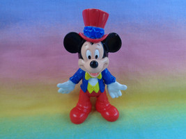 Disney McDonald&#39;s 1993 Epcot USA Mickey Mouse PVC Figure Cake Topper - £1.84 GBP