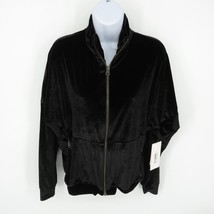 Body Language Womens Black Easton Velour Jacket XS NWT $136 - £20.12 GBP