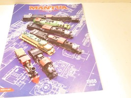 HO TRAINS VINTAGE MANTUA 1988 COLOR CATALOG - EXC. - M14 - $61.38 MXN