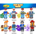 8PCS Pokemon Series Lego Building Toy Set Gift Birthday Gift - $23.99