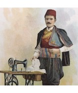 Bosnia Singer Sewing Machine Trade Card Victorian - £12.63 GBP