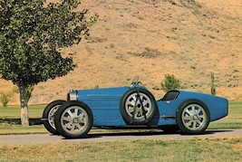 1927 Bugatti Grand Prix Classic Car Print 12x8 Inches - $12.37