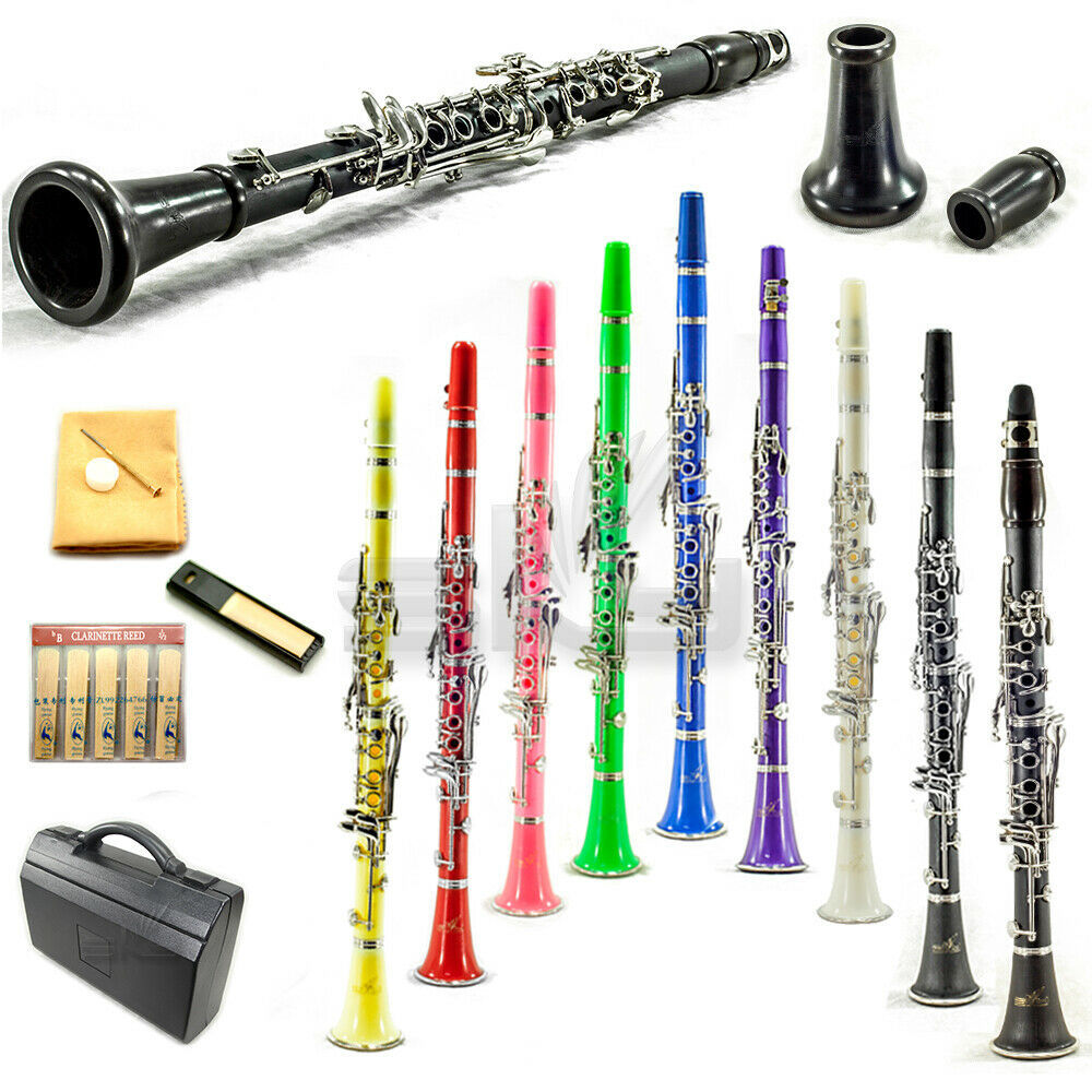 Primary image for New SKY Bb Clarinet Package German Style Nickle Silver Keys Multiple Colors