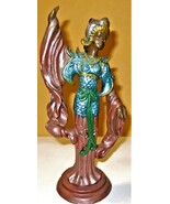 African Princess - Ceramic Ebony Figurine - $4.90