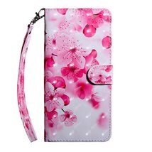 Anymob Xiaomi Redmi Pink Leather Case Flower Flip Wallet Cover Bag Shell Protect - $28.90