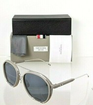 Brand New Authentic Thom Browne Sunglasses TB 810-56-02 SLV-GRY TBS810 Frame - £314.77 GBP